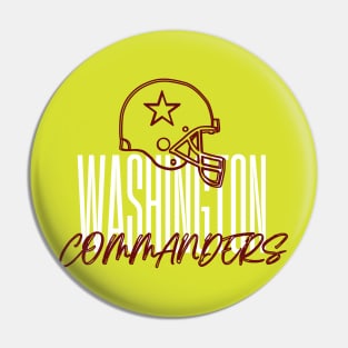 WASHINGTON COMMANDERS FOOTBALL TEAM Pin