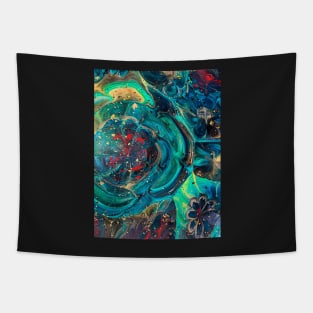 Blossom Pouring Tapestry