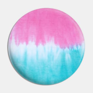 Blue Pink Cotton Tie Dye Pin