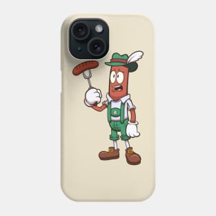 Sad Oktoberfest Sausage Phone Case