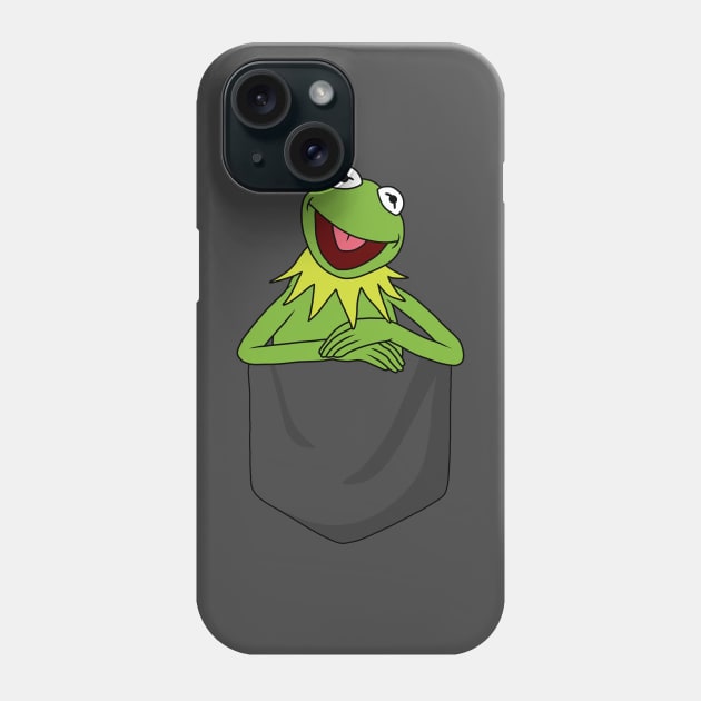 Kermit The Frog in Pocket Phone Case by valentinahramov