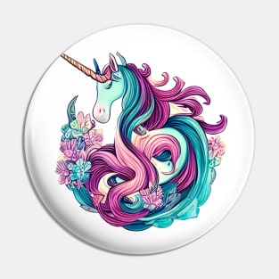 Cute girly unicorn design for all unicorn lovers Pin