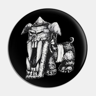 Dog Artwork Pin