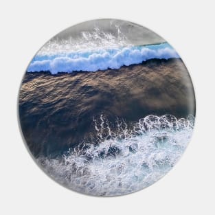 ocean crushing waves Pin