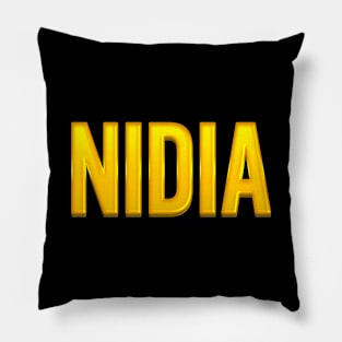 Nidia Name Pillow