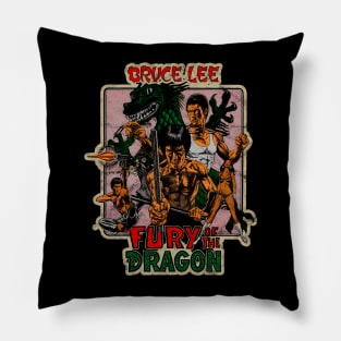 Bruce Movie Jeet Kune Do Be Water Lee Legend Pillow