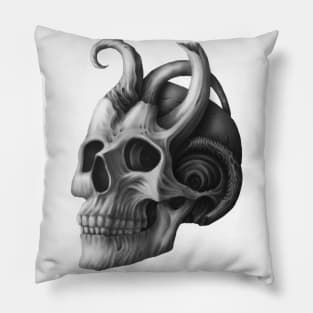 resident Evil, art skull Pillow