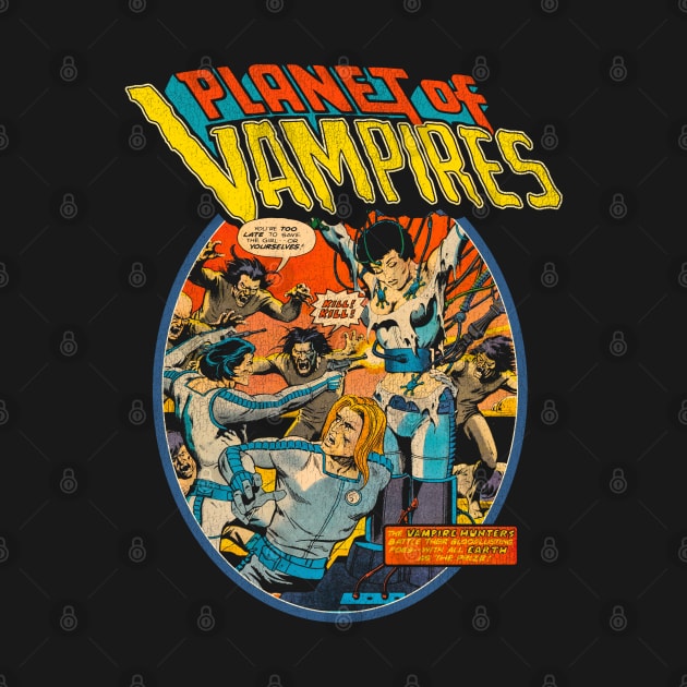 Planet of Vampires 70s Sci Fi by darklordpug