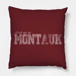 Meet Me in Montauk Pillow