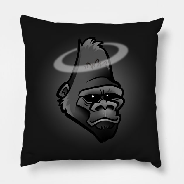 RIP Harambe Pillow by binarygod