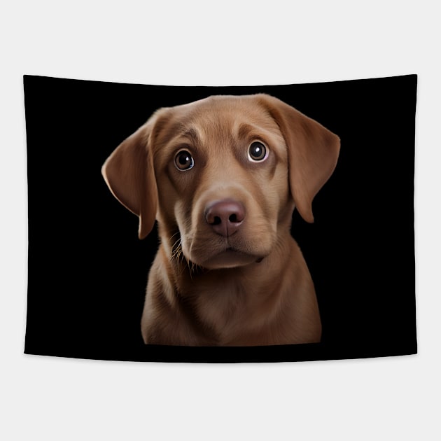 Labrador Retriever, Gift Idea For Labrador Fans, Dog Lovers, Dog Owners And As A Birthday Present Tapestry by PD-Store