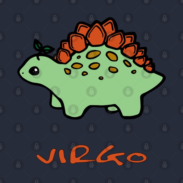 baby Virgo dinosaur by lazykitty