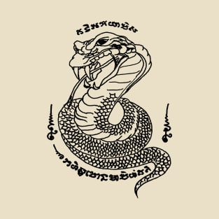 Muay Thai Tattoo Snake T-Shirt