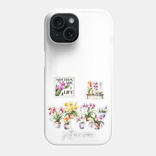 Just One More Orchid Phone Case