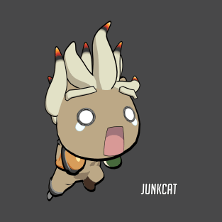 Junkcat Scared - Katsuwatch T-Shirt