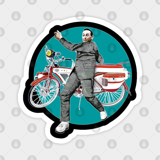 Speed Racer Peewee Magnet by creativespero