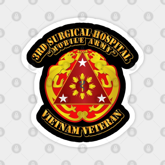 3rd Surgical Hospital without SVC Ribbon Magnet by twix123844