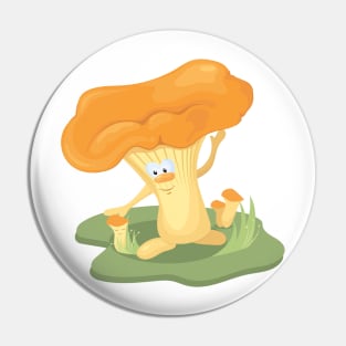 Mushroom family Pin