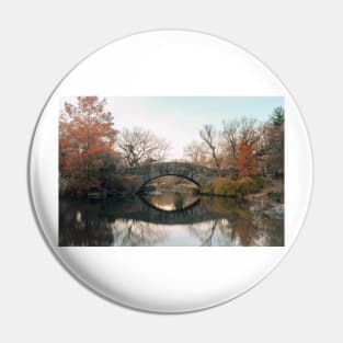 Central Park Bridge Reflection Pin