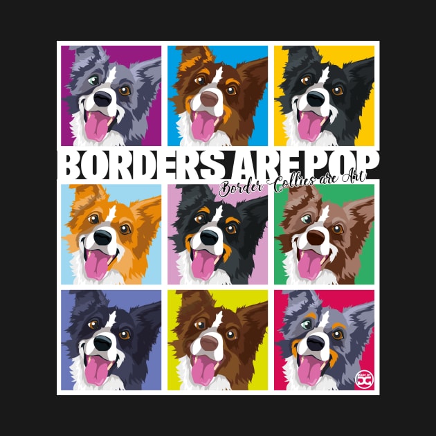 Border Collies are Pop by DoggyGraphics