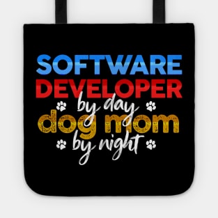 Software Developer By Day Dog Mom By Night Tote