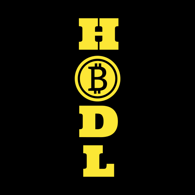 HODL - Bitcoin design by Room Thirty Four