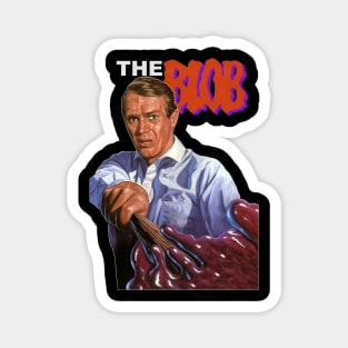 THE BLOB Retro Cult Classic Horror McQueen Design Magnet