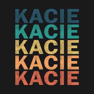 Kacie Name T Shirt - Kacie Vintage Retro Name Gift Item Tee T-Shirt