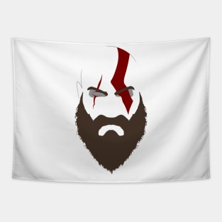 God of War Outlined Tapestry