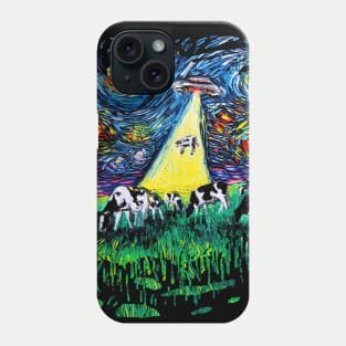 van Gogh Was Never Abducted (version 3) Phone Case