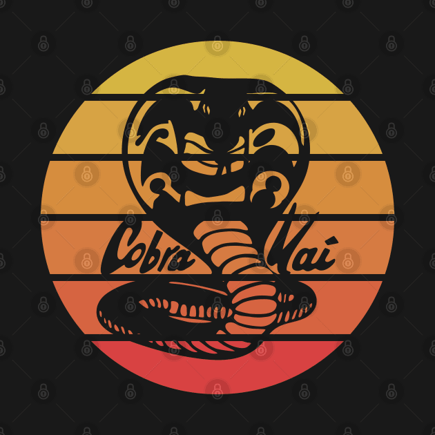 Cobra Kai Retro Logo by Vanilla Susu