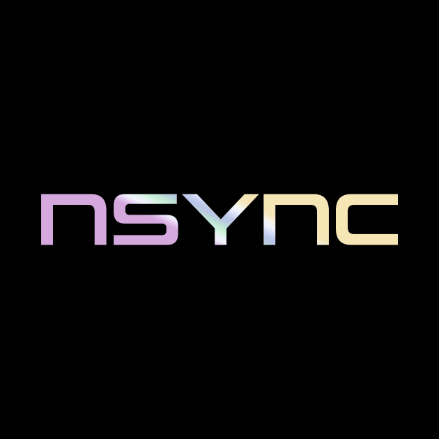 Nsync Typograph Gradient by mnd_Ξkh0s