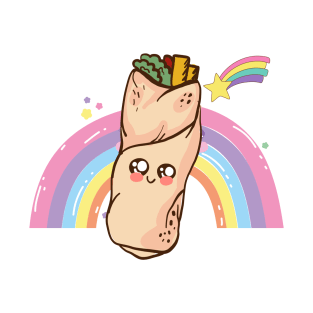 Rainbow Burrito T-Shirt