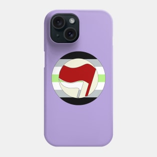 Agender Antifascist Action Phone Case