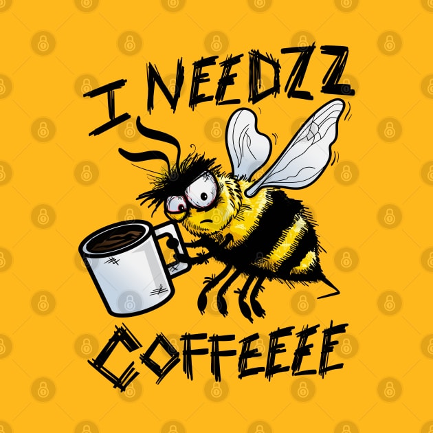 I needs coffee by Kerrycartoons