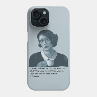 Fleabag Portrait and Quote Phone Case