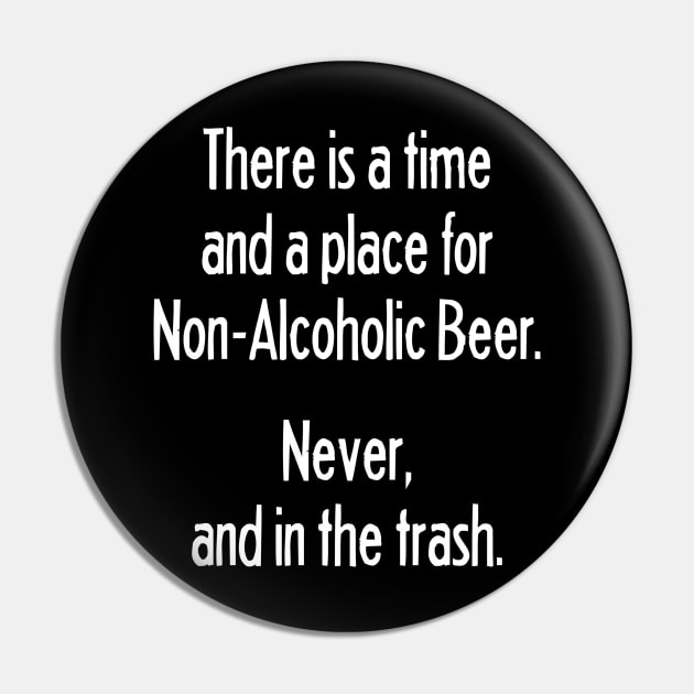 Non-Alcoholic Beer Pin by Stacks