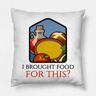 I Brought Food For This? [FFXIV] Pillow