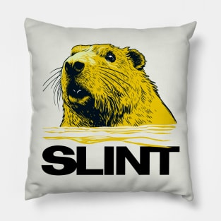 SLINT Capybara Fan Meme Pillow