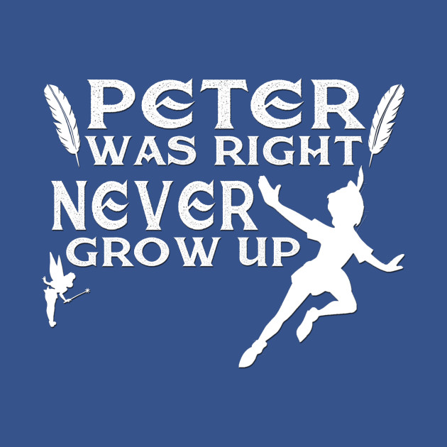 Discover Never grow up - Peter Pan - T-Shirt