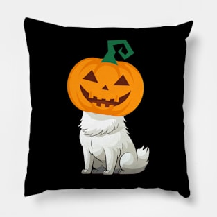 labrador retriever is a Jack-o-Lantern Pillow