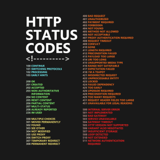 HTTP Response Codes T-Shirt