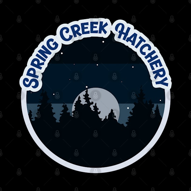 Spring Creek Hatchery Campground Campground Camping Hiking and Backpacking through National Parks, Lakes, Campfires and Outdoors of Washington by AbsurdStore