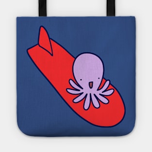 Surfing Octopus Tote