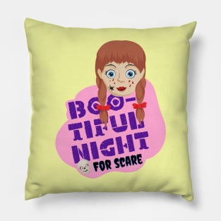 Creepy Doll: Boo-tiful Night for Scare Pillow