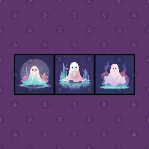 cute ghosts by ThatPopLife