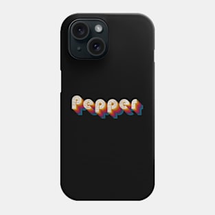 retro vintage Pepper Phone Case