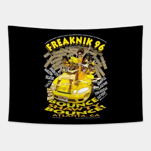 Freaknik 1996 Bounce Shawty Bounce! Yellow Colorway Tapestry