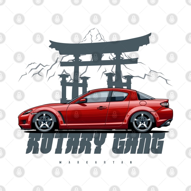 Rotary gang RX8 by Markaryan