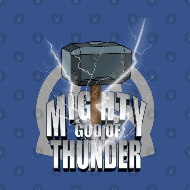 Mighty God Of Thunder by DeepDiveThreads